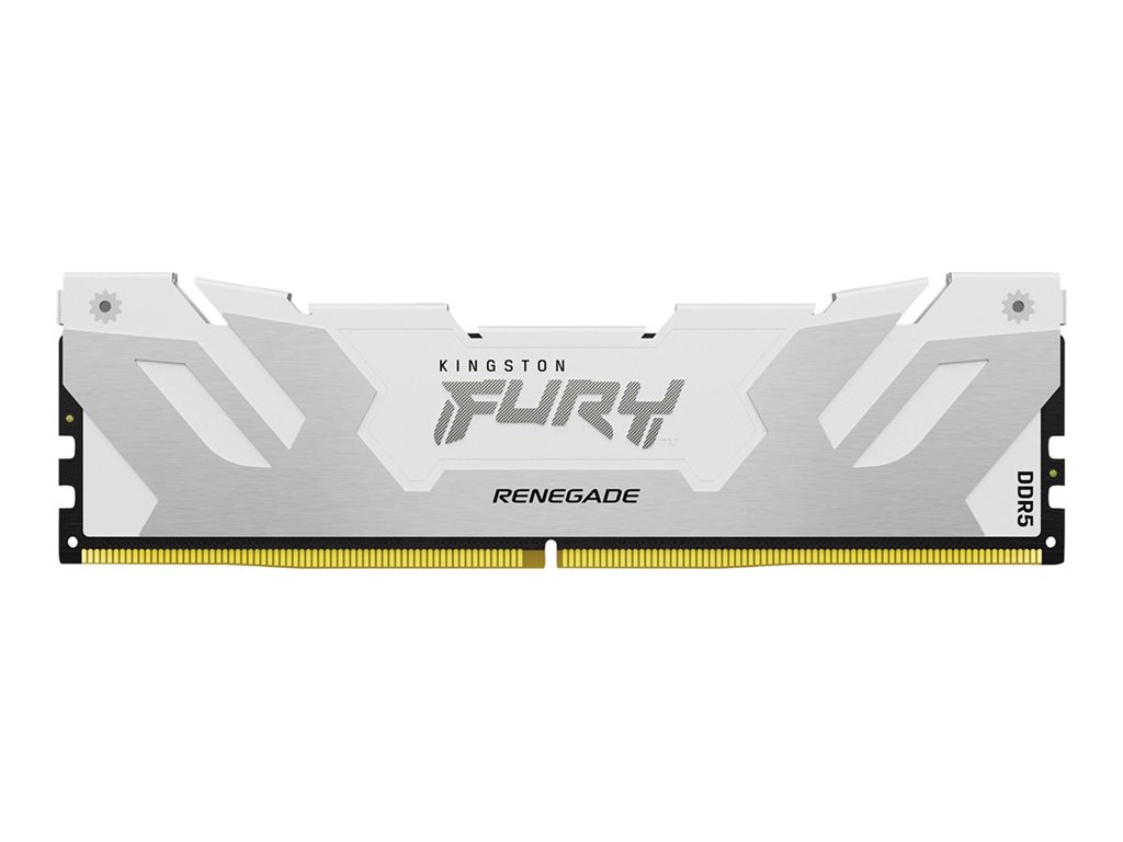 Kingston FURY Renegade - DDR5 - Kit - 32 GB: 2 x 16 GB - DIMM 288-PIN - 7200 MT / s / PC5-57600 - CL38 - 1.45 V - ungepuffert - on-die ECC - weiß mit silber